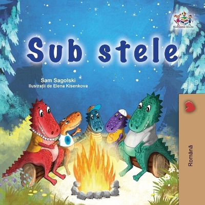 Cover of Under the Stars (Romanian Children's Book)