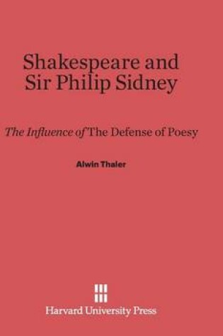 Cover of Shakespeare and Sir Philip Sidney