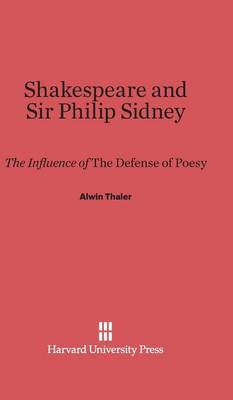 Book cover for Shakespeare and Sir Philip Sidney