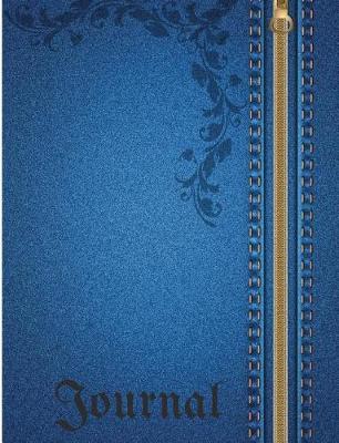 Book cover for Jeans Zipper Journal