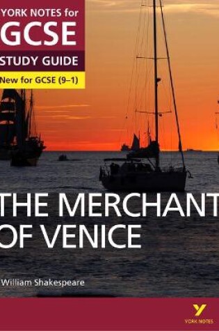 Cover of The Merchant of Venice: York Notes for GCSE everything you need to catch up, study and prepare for and 2023 and 2024 exams and assessments