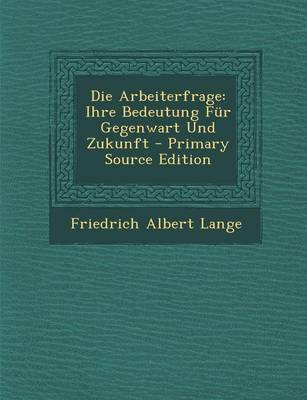 Book cover for Die Arbeiterfrage