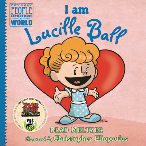 Book cover for I am Lucille Ball