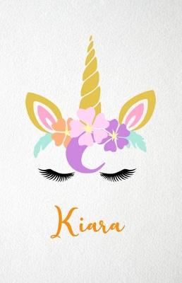 Book cover for Kiara A5 Lined Notebook 110 Pages