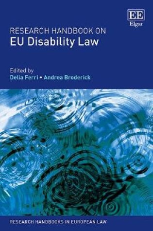 Cover of Research Handbook on EU Disability Law