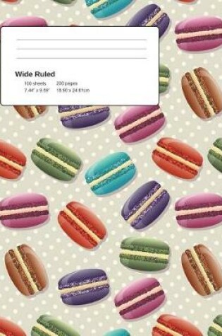 Cover of Colorful Snacks Composition Notebook