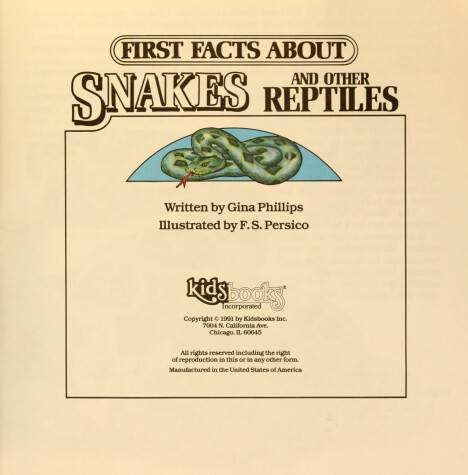 Cover of Snakes and Other Reptiles