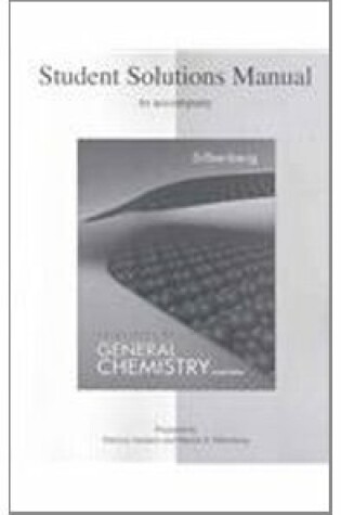 Cover of Student's Solutions Manual to accompany Principles of General Chemistry