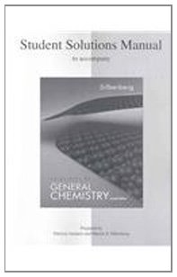 Book cover for Student's Solutions Manual to accompany Principles of General Chemistry