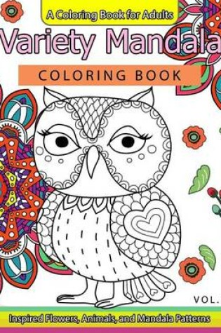 Cover of Variety Mandala Coloring Book Vol.2