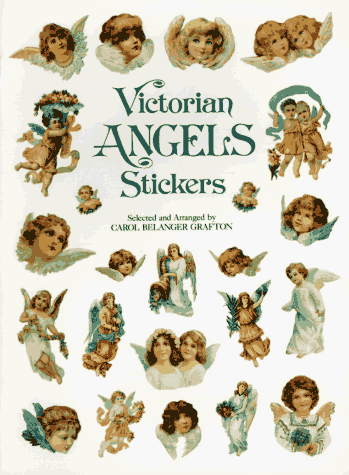 Book cover for Victorian Angels Stickers