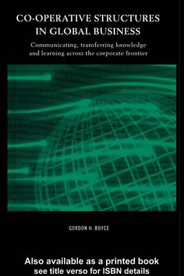 Book cover for Co-Operative Structures in Global Business