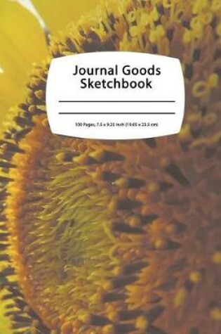Cover of Journal Goods Sketchbook - Bee Sunflower