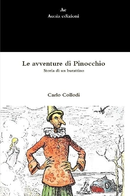 Book cover for Le avventure di Pinocchio. Storia di un burattino