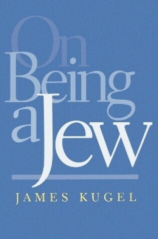 Cover of On Being a Jew