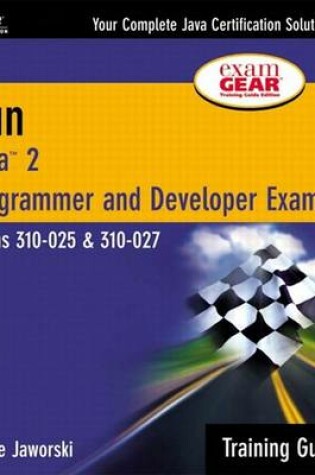 Cover of Sun Certification Training Guide (310-025, 310-027)