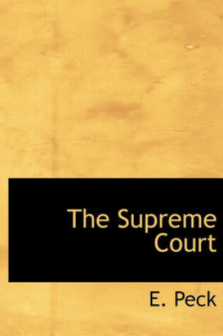 Cover of The Supreme Court