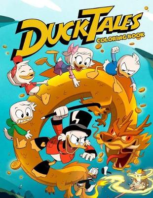 Book cover for Duck Tales Coloring Book