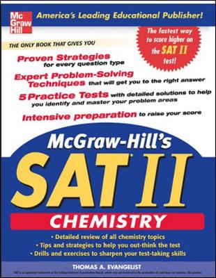 Book cover for McGraw-Hill's SAT Subject Test: Chemistry