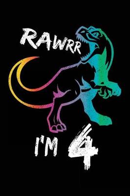 Book cover for Rawrr I'm 4