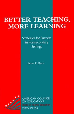 Book cover for Better Teaching, More Learning