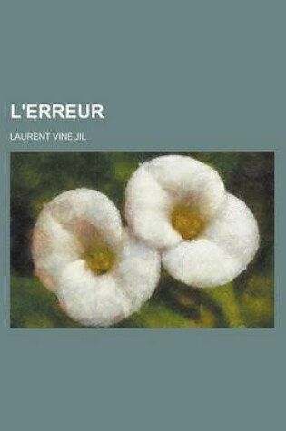 Cover of L'Erreur