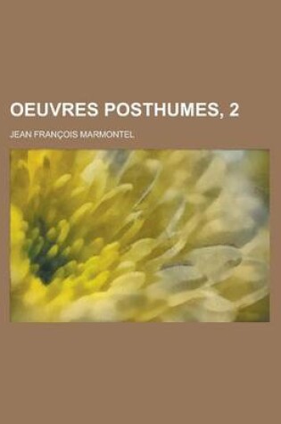 Cover of Oeuvres Posthumes, 2