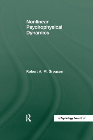 Cover of Nonlinear Psychophysical Dynamics