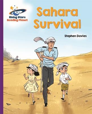 Book cover for Reading Planet - Sahara Survival - Purple: Galaxy