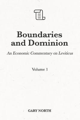 Book cover for Boundaries and Dominion