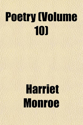 Book cover for Poetry (Volume 10)