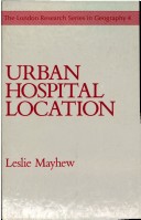 Book cover for Urban Hospital Location