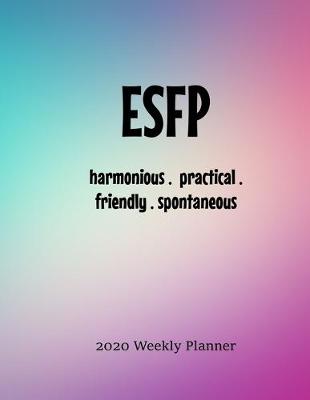 Book cover for ESFP Weekly Planner