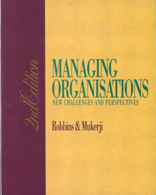 Book cover for Managing Organisations