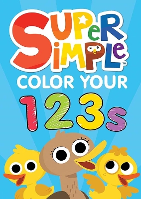 Book cover for Super Simple Color Your 123s