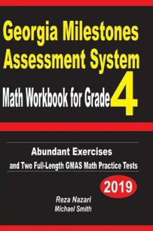 Cover of Georgia Milestones Assessment System Math Workbook for Grade 4