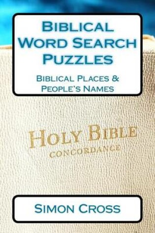 Cover of Biblical Word Search Puzzles