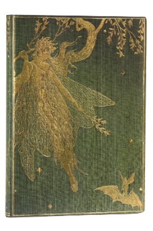 Cover of Olive Fairy (Lang’s Fairy Books) Midi Lined Softcover Flexi Journal (Elastic Band Closure)