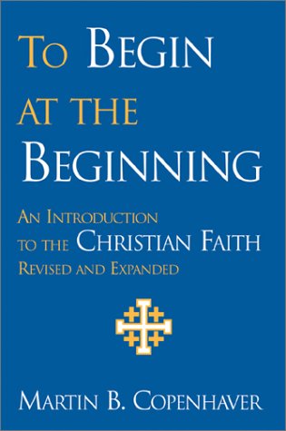 Book cover for To Begin at the Beginning