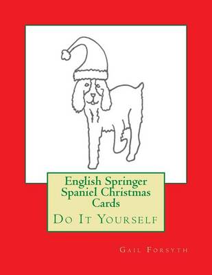 Book cover for English Springer Spaniel Christmas Cards