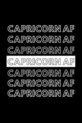 Book cover for Capricorn AF