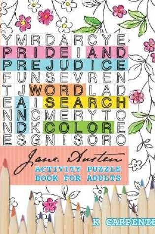 Cover of Pride and Prejudice Word Search and Color