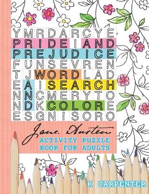 Cover of Pride and Prejudice Word Search and Color