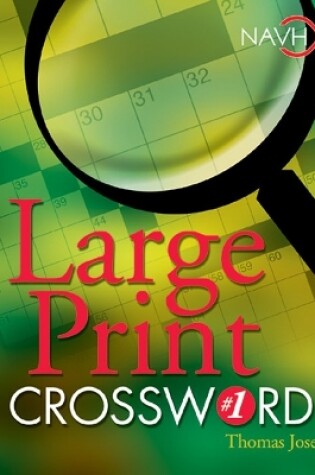 Cover of Large Print Crosswords #1