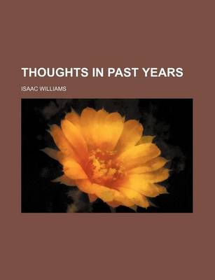 Book cover for Thoughts in Past Years