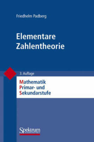 Cover of Elementare Zahlentheorie