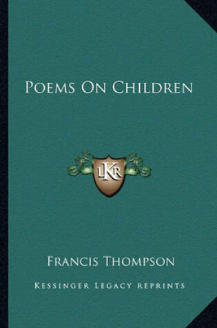 Cover of Poems on Children