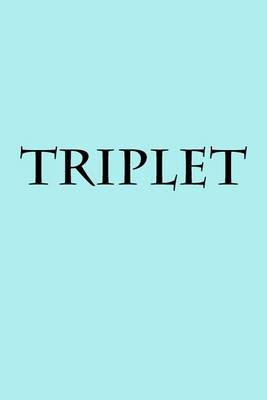 Book cover for Triplet