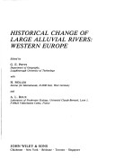 Book cover for Historical Change of Large Alluvial Rivers