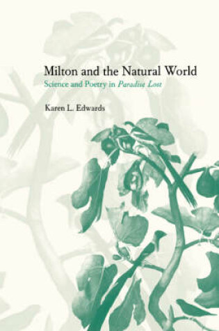 Cover of Milton and the Natural World